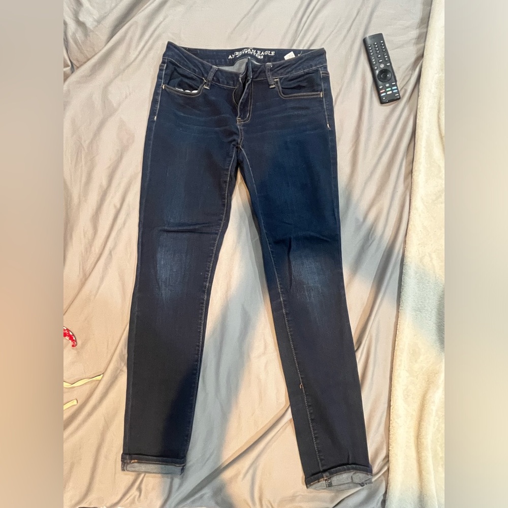 American Eagle Denim Jeggings - Size 8